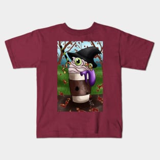 Spooky Witchy Halloween T-Shirt Kids T-Shirt